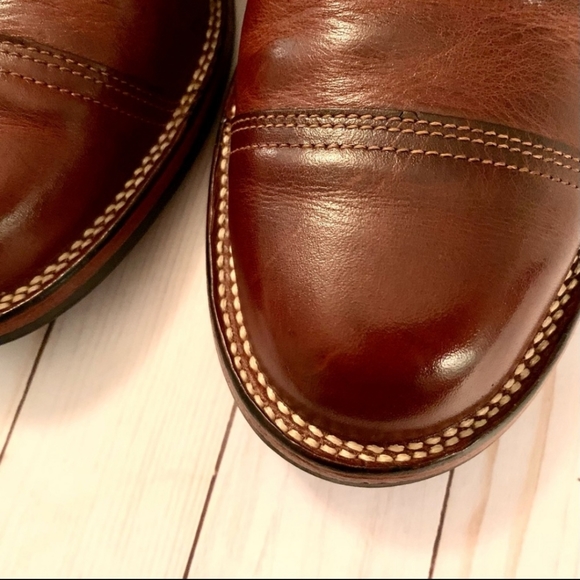 Truman Brown Leather Cap toe Boot, 12 D, EUC - Picture 11 of 16